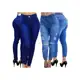Kit 2 Calça Jeans Feminina Blogueira Jogger Cos Alto Lindas Country - MEIMI AMORES em oferta