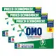 Sabão em Pó Omo Lavagem Perfeita - Sanitiza e Higieniza Concentrado 1,6kg 3 Unidades em oferta