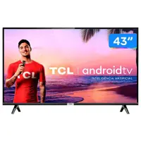 Smart TV LED 43” TCL 43S6500 Full HD - Android Wi-Fi 2 HDMI 1 USB em oferta na Magazine Luiza