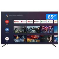 Imagem da promoção Smart TV 4K HQLED 65” JVC LT-65MB708 Android - Wi-Fi Bluetooth HDR 4 HDMI 3 USB