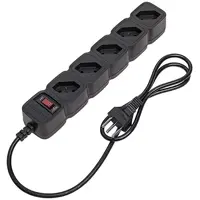 Protetor Filtro de Linha com 5 tomadas EPE 205 Preto Intelbras em oferta na Amazon