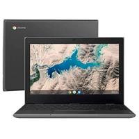 Imagem da promoção Chromebook Lenovo 100E 81MA001BBR Intel Celeron - 4GB 32GB eMMC Tela 11,6” Chrome OS