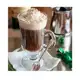 Jogo De Canecas Em Vidro Irish Coffe 6 Peças 120ml Capuccino - Class Home em oferta