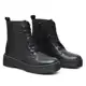 Bota Coturno Feminina Tratorado Cano Médio Cadarço Conforto - Ever Way em oferta