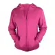 Moletom Feminino Algodão Zíper Capuz Conforto Macio Casual - Pétale em oferta