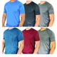 5 Camisetas Dry Fit Masculina - UHN em oferta