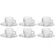 Jogo de Xícaras de Café 93ml Wheaton Crystal - 6 Peças em oferta