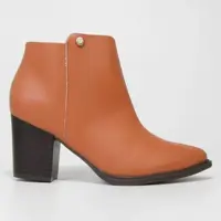 Bota Cano Curto Via Uno Mestiço Feminina em oferta na Magazine Luiza