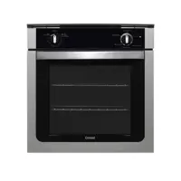 Forno a Gás de Embutir Consul Grill Autolimpante - com Timer 78L Preto e Prata COA84BR em oferta na Magazine Luiza