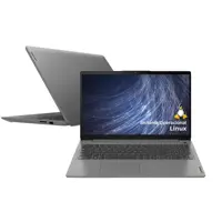 Notebook Lenovo Ideapad 3i AMD Ryzen 5 8GB - 256GB SSD 15.6” Full HD Linux 82MFS00100 em oferta na Magazine Luiza