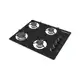 Cooktop 4 Bocas Chamalux Automático Preto Plus 599 Bivolt em oferta