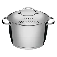Espagueteira Tramontina Inox 4,37L 20 cm - com Tampa Allegra 62667/203 em oferta na Magazine Luiza