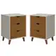 Conjunto 2 Mesas De Cabeceira Decore Grécia Plus V. Cores - R.P online em oferta