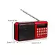 Radio Fm/am Portatil Com Pen Drive-cartão Sd Tomada E Pilha - dfjn em oferta