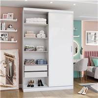 Imagem da promoção Guarda Roupa Solteiro Argus 02 Portas Deslizantes Casa 812