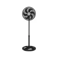 Ventilador De Coluna Preto 30cm Turbo 6 Pás Oscilante Ventisol 127V em oferta na Magazine Luiza