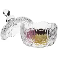 Bomboniere de Vidro com Tampa Casambiente - BOMB009 em oferta na Magazine Luiza