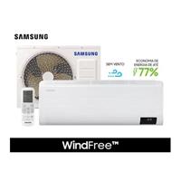 Imagem da promoção Ar Condicionado Split Hi Wall Inverter Samsung WindFree Sem Vento 12000 BTU/h Frio AR12AVHABWKNAZ