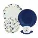 Aparelho de Jantar Oxford Biona Donna Floral Azul em Cerâmica com 20 Peças em oferta