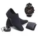 Sapato Social Masculino + Cinto + Relógio + Carteira Casual - Eleganci em oferta