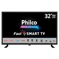 Imagem da promoção Smart TV Philco 32" Led HD 2 HDMI 2USB Wi-Fi Dolby Audio