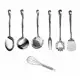 Kit Utensílios 7 Peças Aço Inox Utensílios De Cozinha - Casa coisas e tals em oferta