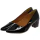 Sapato Scarpin salto baixo grosso feminino - Beto calcados em oferta