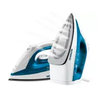 Ferro de Passar Roupa a Vapor - Mondial F-32 Branco e Azul em oferta na Mercado Livre
