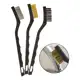 Kit 3 Mini Escovas Aço Nylon em oferta