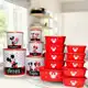 Kit 5 peças mantimento+10 potes mickey em oferta