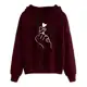 Moletom Feminino Casaco Blusa De Frio 50 % Algodão 50% Polliester Quentinho em oferta