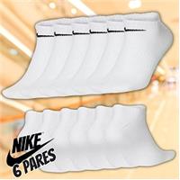 Imagem da promoção Meia Nike Everyday Lightweight Unissex (6 Pares) - Branco