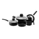 Conjunto De Panelas Teflon Preto 5 Peças em oferta