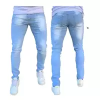 Imagem da promoção calça jeans masculina tradicional skiny slim lançamento