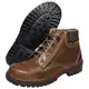 Bota Coturno Masculina Couro Cano Médio Sapato Casual Macio Confortavel em oferta