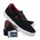 Kit 1 Tênis Casual Em Lona E 1 Cinto Polo Joy em oferta