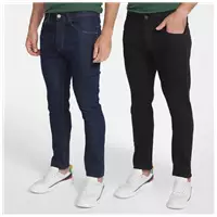 Imagem da promoção Kit Calça Jeans Skinny Vale de West Casual Masculino - 2 Peças
