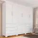 Guarda Roupa Casal Shamar 8 Portas 6 Gavetas Bor/of - Móveis Arapongas em oferta
