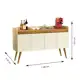 Aparador Buffet Sala 4 Portas Luise - Diversas Cores - Comprar Moveis em Casa em oferta