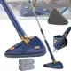 Escovão Mop Triangular de Limpeza 360 Ajustavel Piso Parede em oferta