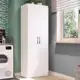 Armário Multiuso 2 Portas Mauí 4090 Móveis Doripel Branco em oferta
