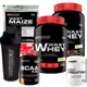 KIT 2x Whey Protein Waxy Whey 900g + BCAA 4,5 100g + POWER Creatina 100g + Waxy Maize 800g + Coque em oferta