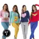 KIT 2 Pijamas Longo Adulto Malha Inverno em oferta