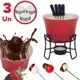 Conjunto Para Fondue Cerâmica Antiaderente 6 Peças em oferta