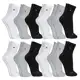Kit 12 Pares Meias Sandrini Cano Alto Longa Masculina em oferta
