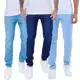 Kit 3 Calças Jeans Skinny em oferta