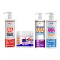 Imagem da promoção Widi Care Juba Kit - Leave-In + Máscara + Geléia + Shampoo