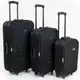 Conjunto malas de viagem Lucerna 3 Peças Swiss Move Preta em oferta