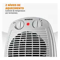 Imagem da promoção Aquecedor de Ar eletrico Mondial A-08 Termoventilação 1500w 127v