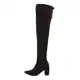 Bota Over Cano Longo The Knee Saltinho Quadrado em oferta